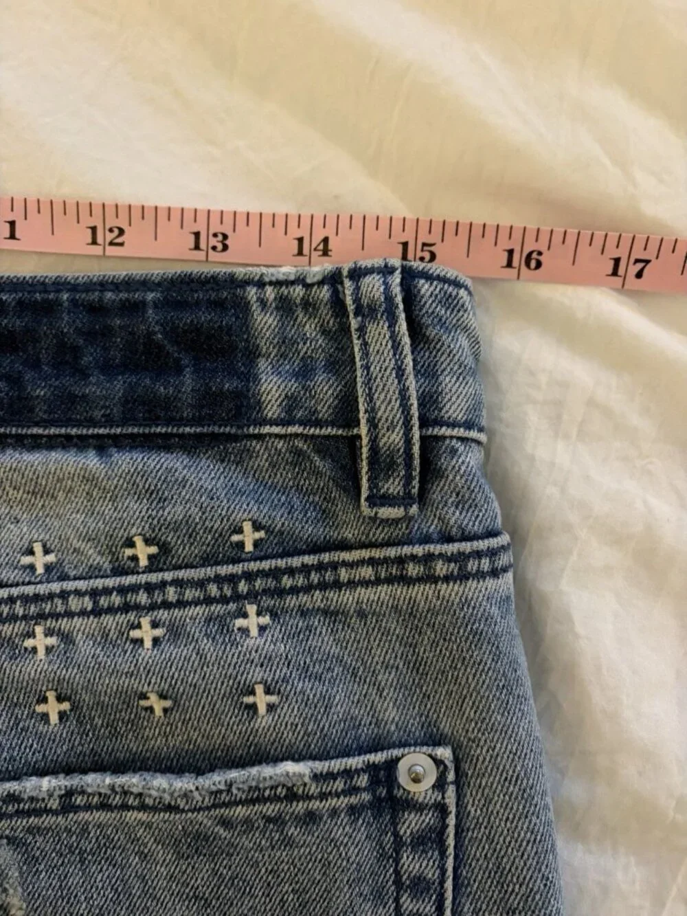 Ksubi Women’s Straight N Narrow Denim Jeans Bail Out Blue Size 30